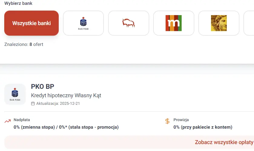 Śledzenie ukrytych opłat